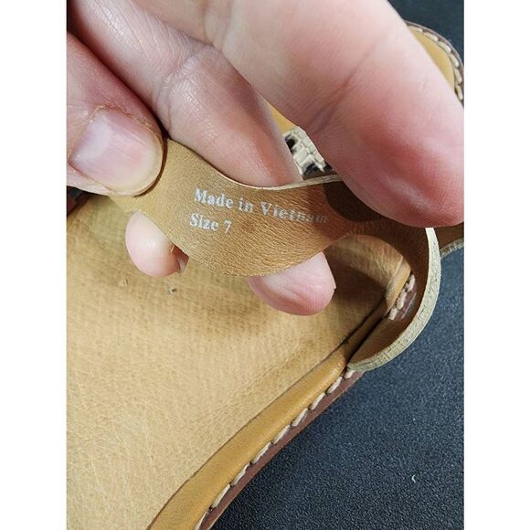 Madewell The Wave Lace Up Gladiator Sandals Sz 7 - Picture 5 of 10